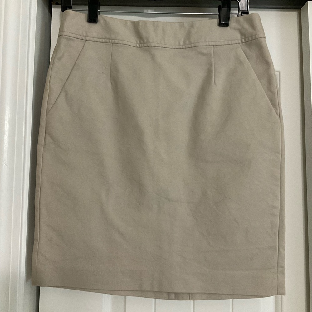 Tan skirt